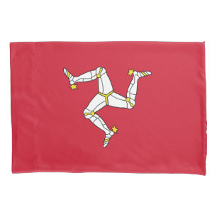 Flagge der Isle of Man Kissenbezug