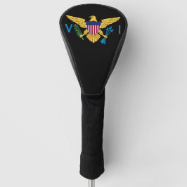Flagge der Jungfrau der Vereinigten Staaten Golf Headcover