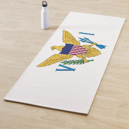 Flagge der Jungfrau der Vereinigten Staaten Yogamatte