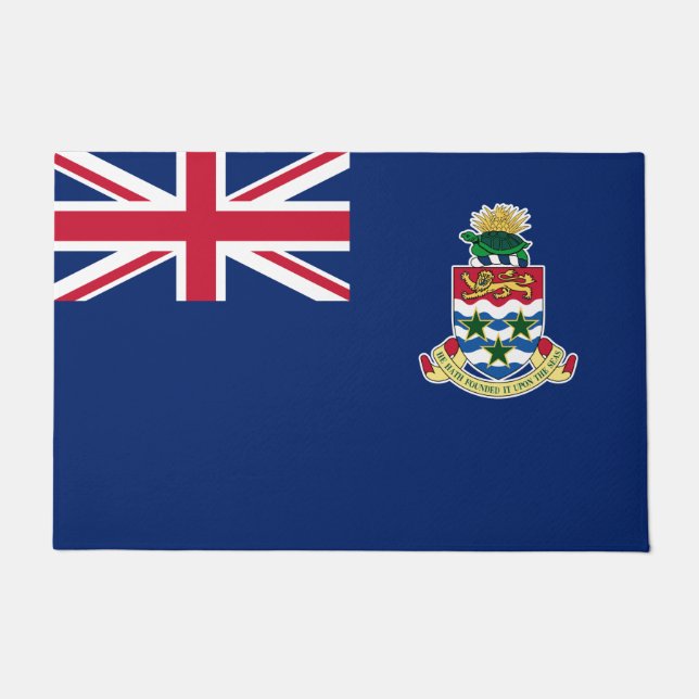 Flagge der Kaimaninseln Fußmatte (Vorderseite)