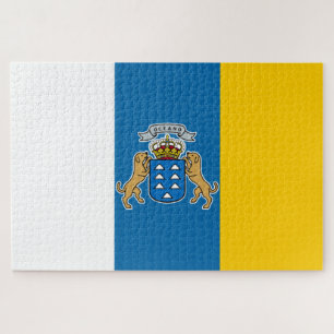 Flagge der Kanarischen Inseln (Kanaren) (Kanarisch