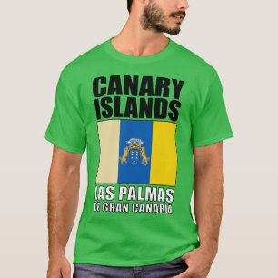 Flagge der Kanarischen Inseln T-Shirt