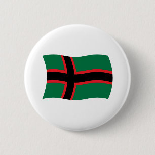 Flagge der Karelier Knopf Button