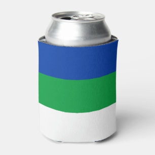 Flagge der Komi-Republik Dosenkühler