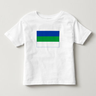 Flagge der Komi-Republik Kleinkind T-shirt