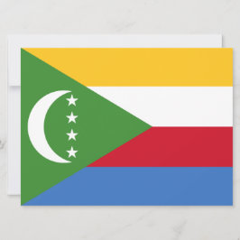 Flagge der Komoren Karte
