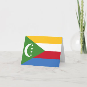 Flagge der Komoren Karte