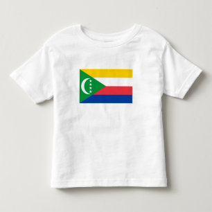 Flagge der Komoren Kleinkind T-shirt