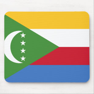 Flagge der Komoren Mousepad