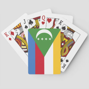 Flagge der Komoren Spielkarten