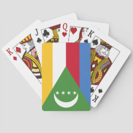 Flagge der Komoren Spielkarten