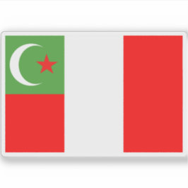 Flagge der konföderierten Staaten für das Muskogee Aufkleber