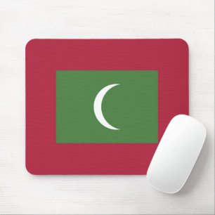 Flagge der Malediven Mousepad