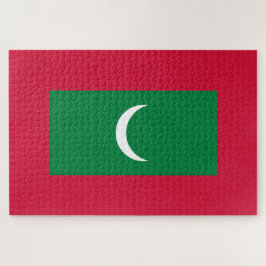 Flagge der Malediven (Republik Malediven)