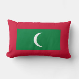 Flagge der Malediven (Republik Malediven) Lendenkissen