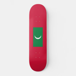 Flagge der Malediven (Republik Malediven) Skateboard