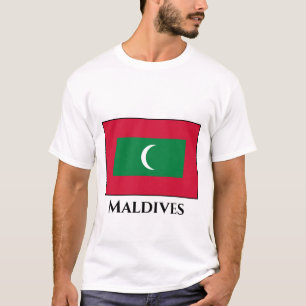 Flagge der Malediven T-Shirt