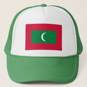 Flagge der Malediven Truckerkappe
