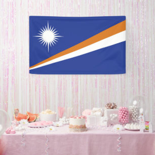 Flagge der Marshall-Inseln Banner