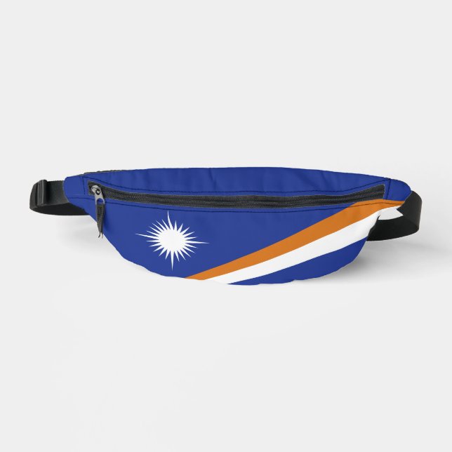 Flagge der Marshall-Inseln Bauchtasche (Vorderseite)