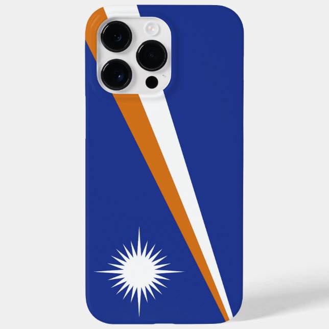 Flagge der Marshall-Inseln Case-Mate iPhone 14 Pro Max Hülle (Rückseite)