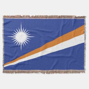 Flagge der Marshall-Inseln Decke