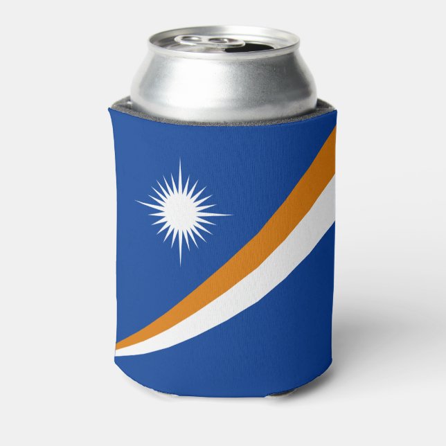 Flagge der Marshall-Inseln Dosenkühler (Kanne Rückseite)