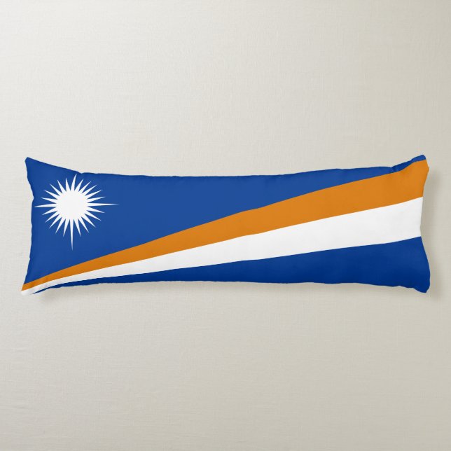 Flagge der Marshall-Inseln Seitenschläferkissen (Vorderseite)