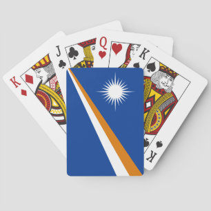 Flagge der Marshall-Inseln Spielkarten