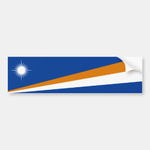 Flagge der Marshallinseln Autoaufkleber