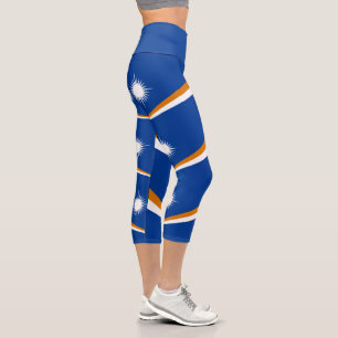 Flagge der Marshallinseln Capri Leggings