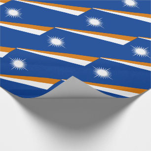 Flagge der Marshallinseln Geschenkpapier