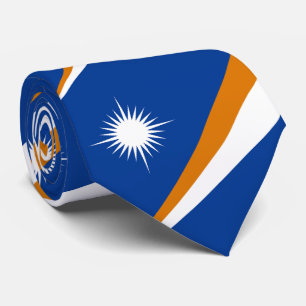 Flagge der Marshallinseln Krawatte