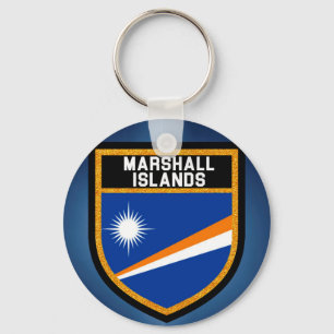 Flagge der Marshallinseln Schlüsselanhänger