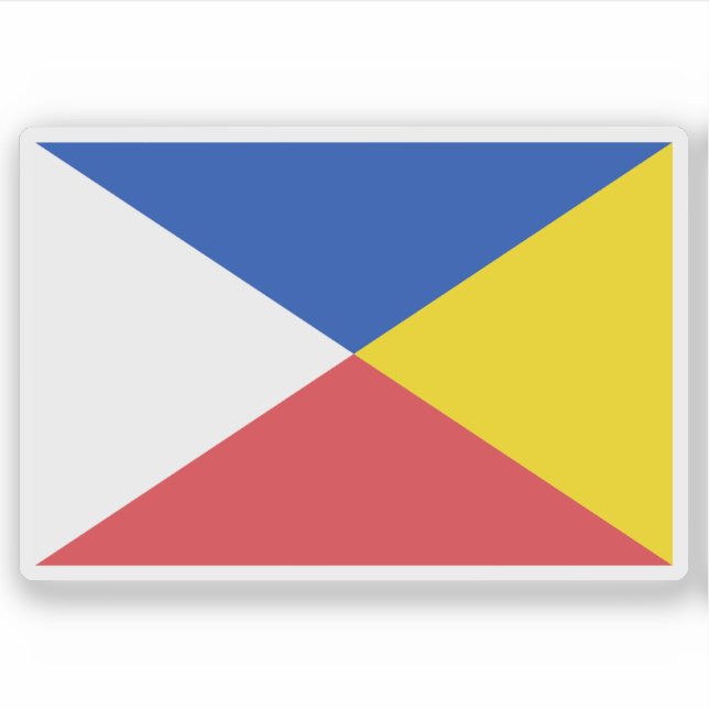 Flagge der Maya-Völker, Mexiko Aufkleber (Vorderseite)