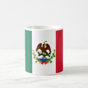 Flagge der Mexikanischen Republik: 1824-1835, Sant Kaffeetasse