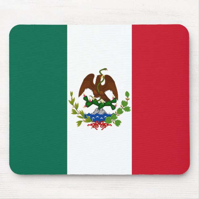 Flagge der Mexikanischen Republik: 1824-1835, Sant Mousepad (Vorne)