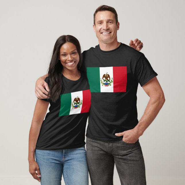Flagge der Mexikanischen Republik: 1824-1835, Sant T-Shirt (Unisex)