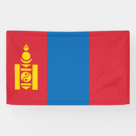 Flagge der Mongolei Banner