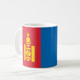 Flagge der Mongolei Kaffeetasse