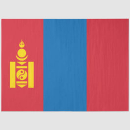Flagge der Mongolei Seidenpapier
