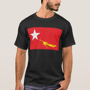 Flagge der nationalen Liga für Demokratie T-Shirt