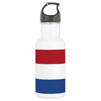Flagge der Niederlande Edelstahlflasche