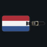 Flagge der Niederlande Gepäckanhänger<br><div class="desc">Flagge der Niederlande</div>