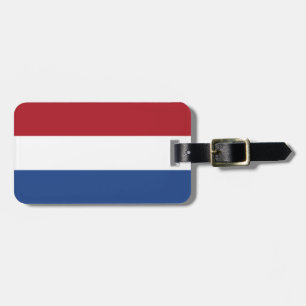 Flagge der Niederlande Gepäckanhänger