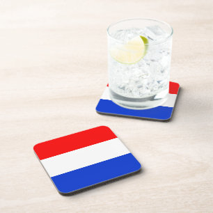 Flagge der Niederlande Getränkeuntersetzer
