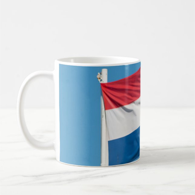 Flagge der Niederlande Kaffeetasse (Links)