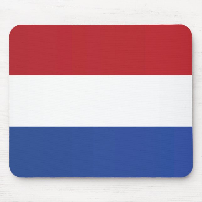 Flagge der Niederlande Mousepad (Vorne)