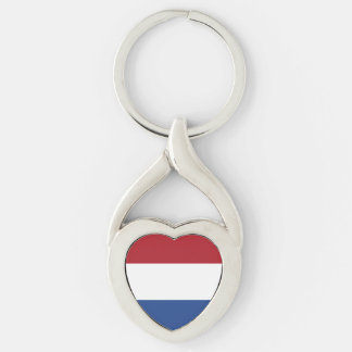 Flagge der Niederlande Schlüsselanhänger