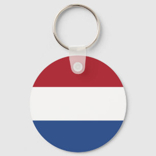 Flagge der Niederlande Schlüsselanhänger